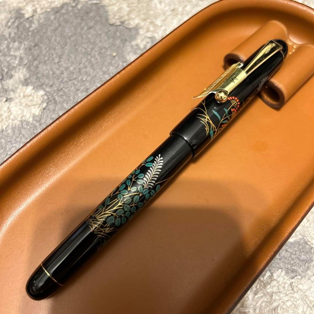 【希少品】パイロット 平蒔絵万年筆 竹 14金 M(中字) 希少品】パイロット 平蒔絵万年筆 竹 14金 M(中字)｜Yahoo!フリマ（旧